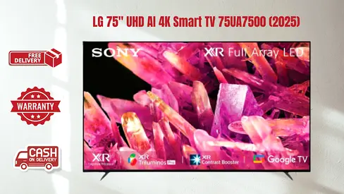 Sony 75 Inch 4K 120Hz Gaming TV | Bravia XR X90K | Perfect for PS5