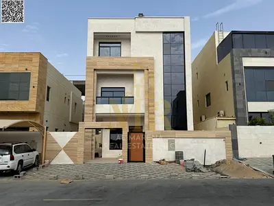 فيلا بسعر شامل رسوم الكهرباء والمياة على الشارع الرئيسي جاهزة للسكن في أرقي مناطق عجمان تملك حر لجميع الجنسيات..
