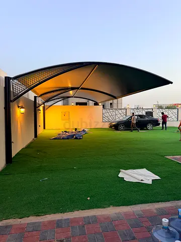 High-Quality Waterproof Cantilever Car Parking Shades UAE⁠
