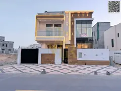 Luxury villa with a modern design in Al-Hilw 2, spacious area, price includes fees and air condition