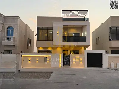 Own your dream villa, two floors and a rooftop, and invest in a luxurious villa in the heart of Al Zahia with high-end finishes.