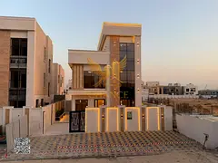Luxury Villa for Sale in Al Helio 2 – Ajman | 3 Floors | Super Deluxe Finishing