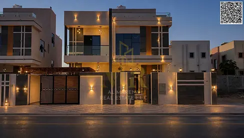 فيلا فاخرة بتصميم ملكي في الروضة 2 تشطيبات راقية بسعر شامل الكهرباء والمياه والمكيفات