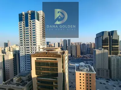studio apartment with balcony gym pool beautifull view
