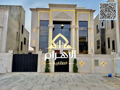 A luxurious classic villa in Al-Haliyo 2 area with an elegant design and distinctive finishes, a qu
