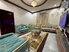 Bank financing for sale in Ajman, Al Muwaihat 3 villa, including electricity, water, and air conditi