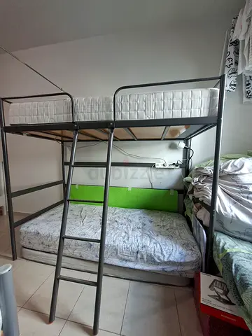 IKEA Metal Bunk Bed - Good Condition