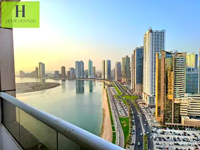 sea view 1bhk with balcony \ parking free