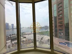 Seaview 3bhk with Dining Hall 1 Master with Parking with Open View in Al khan Area