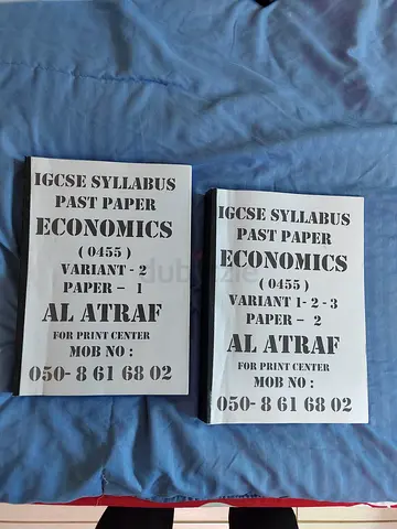 IGCSE Economics (0455) Past Papers - Complete Set