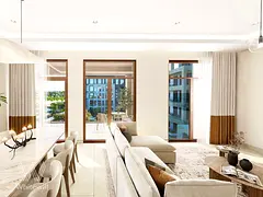 Large Corner Unit | Maid's Room | L-Shaped Terrace | Park Views