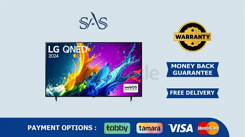 LG | 65 inch | QNED 4K UHD Smart Tv | α5 AI Processor | New | Free Delivery | Warranty | 65QNED80