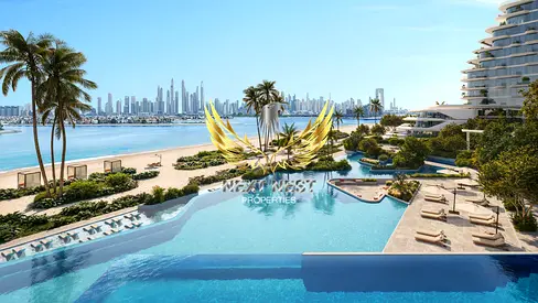 2BR Apartment | Bella Palm Jumeirah | Palm & Marina Views | Unfurnished