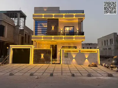Own a villa opposite Azha Mall at a special cash price with luxurious finishes in Al-Haliyo | 5 master bedrooms | Price includes registration fees |