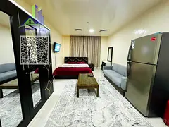 Furnished studio for monthly rent | Ajman, Al Rawda 2| Near Dubai exit