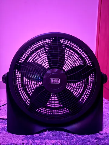 Black+Decker Turbo Desk Fan | High Power Air Circulator | Excellent Condition