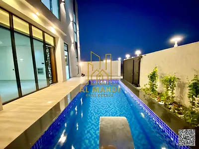 Own your dream villa Modern design with swimming pool , registration fees included . Close to the m