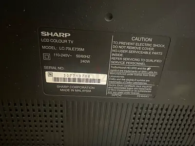 Sharp LCD Colour TV - 32 inch (used)