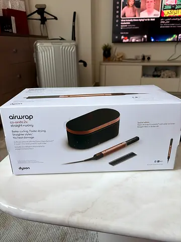 Dyson Airwrap co-anda 2x ( limited edition color Amber silk ) styler - boxed, brandnew