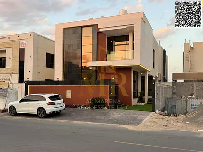 Luxury villa for sale in Al Bahia | Two floors + roof | 4 master bedrooms, price includes registration fees
