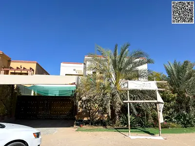 Luxury corner villa for sale in Rawda 1, 4800 sq ft | 7 master bedrooms with high-end finishes | Spacious living and dining area | Prime corner locati