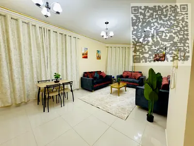 🏘️ Apartment for Rent, 1 Bedroom + Living Room | Fully Furnished 📍 Ajman – Al Jurf 2