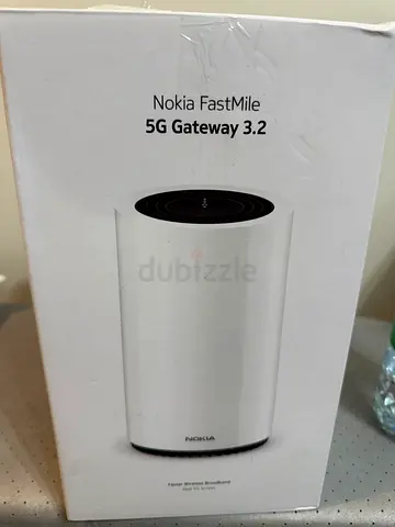 Nokia FastMile 5G Gateway 3.2 | Wi-Fi 6 | 5G Router | Original Box  Adapter