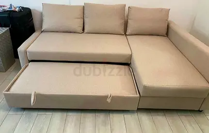Ikea L shape sofa store cum bed and you can