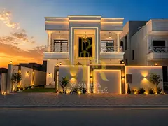 Villa for sale on Sheikh Bin Zayed Road, including registration and ownership fees, located on a mai
