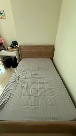 Bed frame and mattress home box