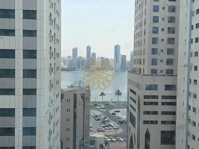 Seaview 2bhk with Balcony Laundry roomwith Open View in Al khan Area