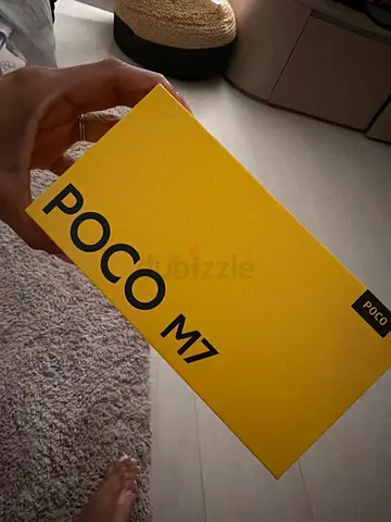 POCO M7 smartphone with box - unused/like new