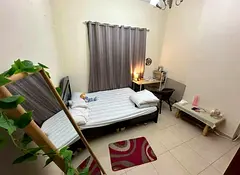 Family room available for rent in Shabiya 11