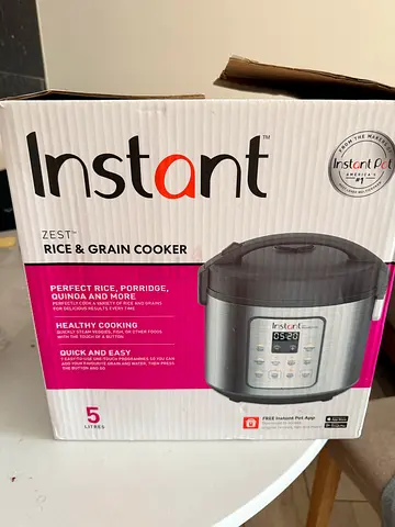 Instant Rice  Grain Cooker - 5L (Boxed)
