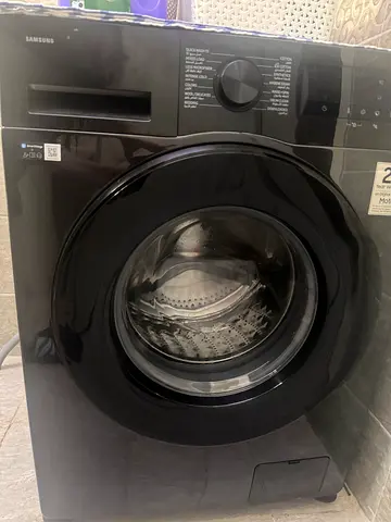 Used Black Front Load Washing Machine - Excellent Working Condition…few months old