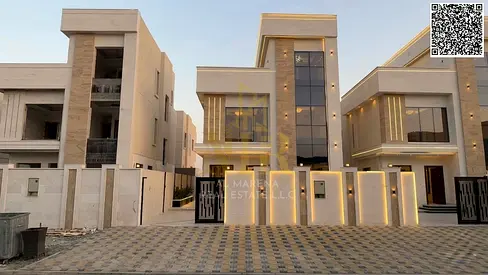 Elegant villa in Al-Haliyo 2, fully designed with distinctive family features, registration fees included.