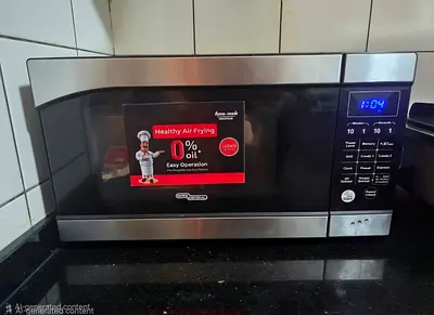 Sharp Stainless Steel Microwave Oven with Air Fry Function