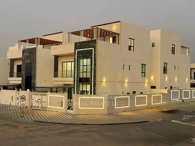 With an all-inclusive price for electricity, water, and air conditioning, own a luxurious villa for sale in Al Rawda 3 - Ajman | 5 master bedrooms | 5