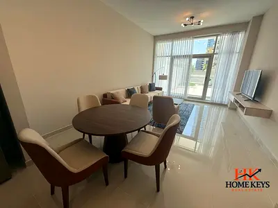 **Furnished 1BR Apartment | Vita Residencia | Pool & Sheikh Zayed Road Views | Balcony | Ready to Move**