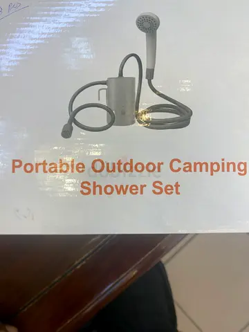 Portable Outdoor Camping Shower Set - New in Boxv limited stock