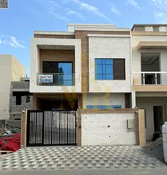 Luxury villa for sale in Al-Haliyo | Land area 1800 sq ft, built-up area 3200 sq ft | Two floors + r