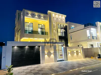Villa for sale | ajman| al amerah area | 6 master rooms, majlis, hall, maid room, roof| freehold | 0 registration fees | negotiable price.