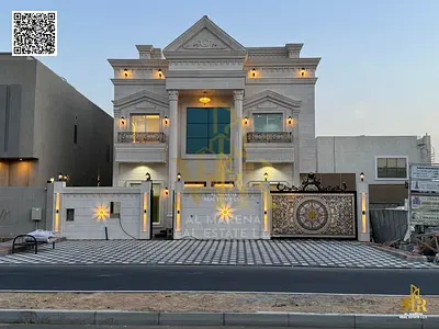 Enjoy owning this luxurious villa in Al Alia, Ajman, combining luxury, spaciousness, and a strategic location. The villa is located on a land area of