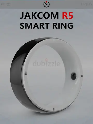 Jakcom R5 Smart Ring - White/Black, Lightly Used