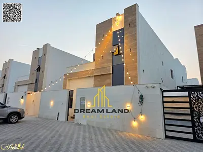 Villa for sale in Ajman | Al Helio 2 area | 4 bedrooms, majlis, hall, maid's room, store and roof | Freehold ownership for all nationalities | Price i