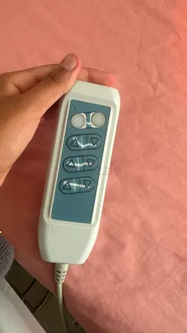Hospital bed , Electric adjustable bed remote control (wired) - very good working condition