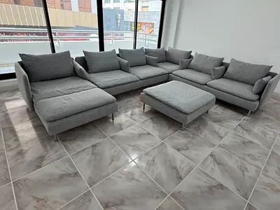 8 seater ikea Soderhim corner ushape sofa big comfortable like new