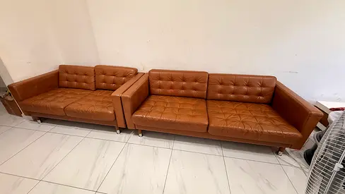 premium leather sofa