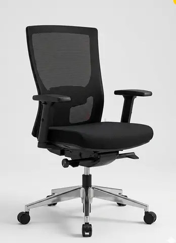 Ergonomic Black Mesh Office Chair with Lumbar Support