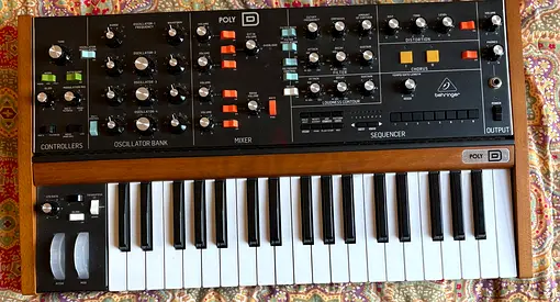 Behringer Poly D Analog Synthesizer - Excellent Working Condition
